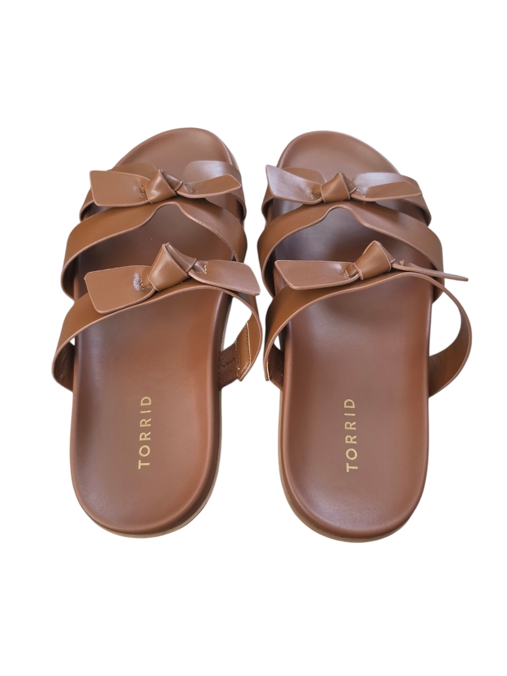 Torrid Bow Footbed Slides (WW), Size 10 - Picture 3 of 4